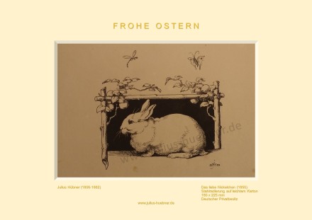 1850 Das liebe Nickelchen - Hase FROHE OSTERN - safe